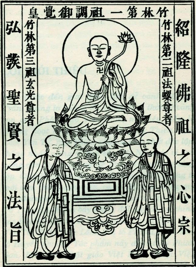 Trúc Lâm Tam Tổ trong sách Tam Tổ thực lục