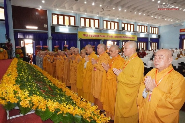 Ban Trị sự GHPGVN huyện Củ Chi vừa được suy cử tại đại hội gồm 36 thành viên