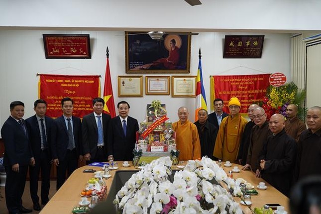 Tại văn phòng Ban Trị sự GHPGVN TP.Hà Nội