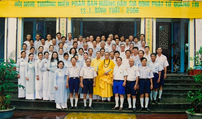 Là người gắn bó với Gia đình Phật tử suốt cả cuộc đời - Ảnh; tư liệu GN