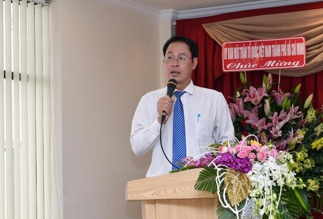 Ông Nguyễn Thành Trung đến dự và phát biểu