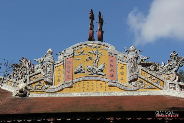 Sau khi trùng tu chùa vẫn giữ được nét cổ kính, không mất đi lối kiến trúc truyền thống