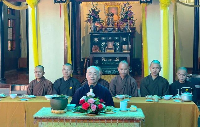 Hòa thượng Thích Giác Đạo và Tăng chúng nội tự