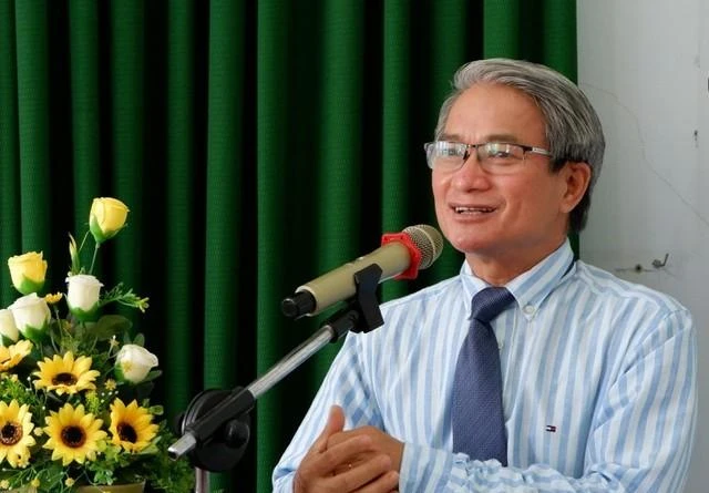 BS CKII Võ Đức Chiến, Giám đốc Bệnh viện Nguyễn Tri Phương cảm ơn đến Tăng Ni, Phật tử và các nhà hảo tâm