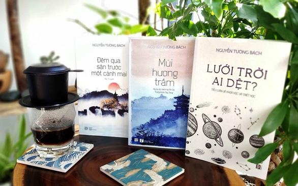 Ba cuốn sách của tác giả Nguyễn Tường Bách được tái bản - Ảnh: N.V.N
