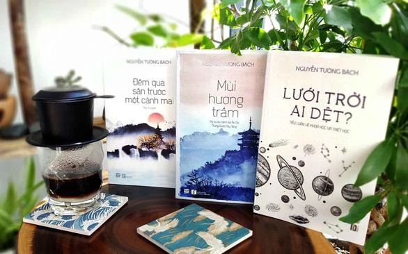 Ba cuốn sách của tác giả Nguyễn Tường Bách được tái bản - Ảnh: N.V.N