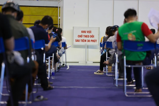 Khu vực theo dõi sau tiêm