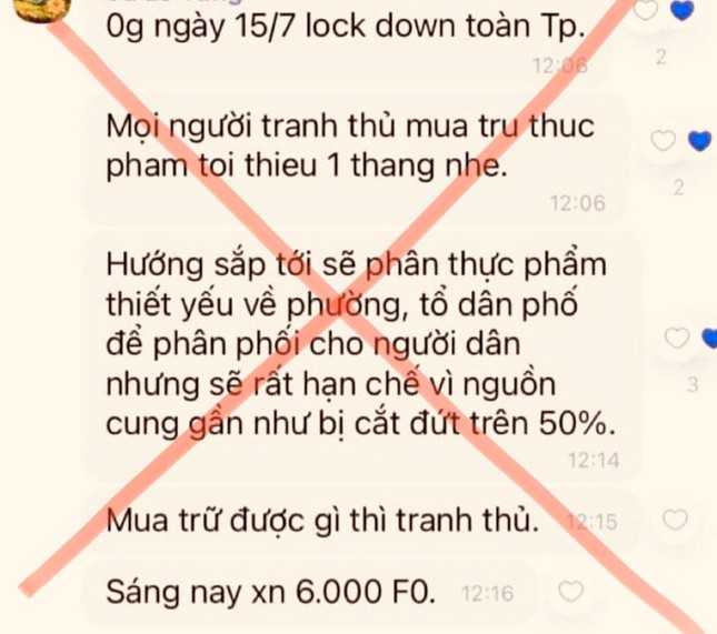 Ban Tuyên giáo Thành ủy TP.HCM vừa khẳng định tin đồn như trên là sai sự thật và xuyên tạc