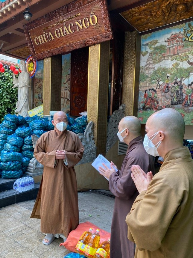 Tại chùa Giác Ngộ (quận 10)