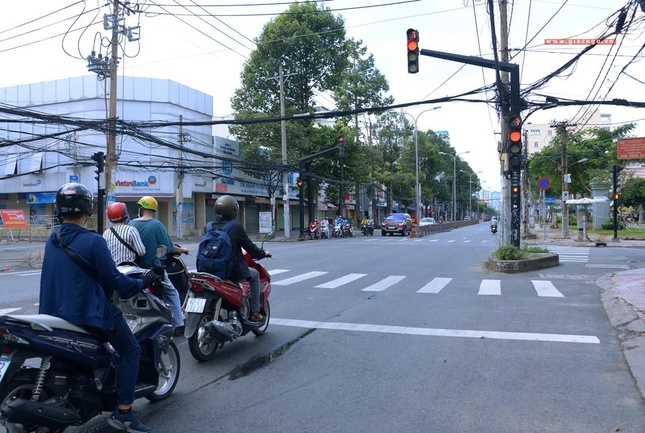 Trên đoạn đường Lý Thường Kiệt - Q.Tân Bình