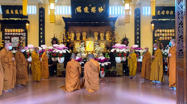 Lễ cung tiến giác linh tại Tổ đường