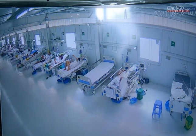 Bên trong khu vực điều trị bệnh nhân nặng