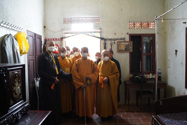 Căn phòng đơn sơ - nơi ở của bậc Cao Tăng, vị lãnh đạo tối cao của GHPGVN