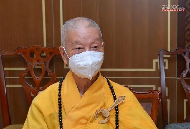 Trưởng lão Hòa thượng Thích Trí Quảng, Phó Pháp chủ kiêm Giám luật, Chủ tịch Hội đồng Giám luật - Ảnh: Bảo Toàn/BGN Trưởng lão Hòa thượng Thích Trí Quảng, Phó Pháp chủ kiêm Giám luật, Chủ tịch Hội đồng Giám luật - Ảnh: Bảo Toàn/BGN