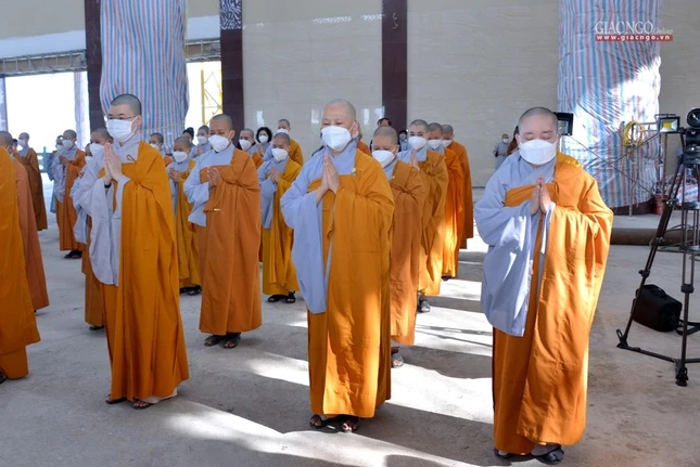 Không khí trang nghiêm và nhất tâm