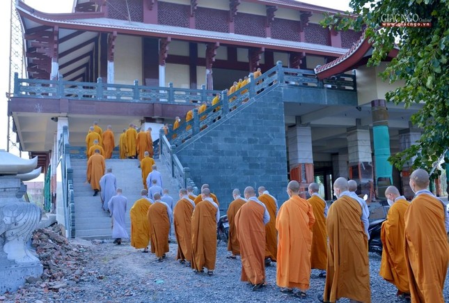 Công trình chánh điện đang được hoàn thiện, dự kiến có thể cử hành các nghi lễ thiền môn vào dịp Tết nguyên đán sắp tới Công trình chánh điện đang được hoàn thiện, dự kiến có thể cử hành các nghi lễ thiền môn vào dịp Tết nguyên đán sắp tới