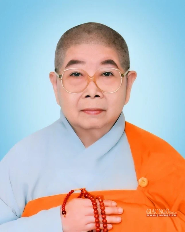 Ni trưởng Thích nữ Như Đức là vị giáo thọ Ni gắn liền với sự nghiệp đào tạo Ni giới - Ảnh: Minh Thuận