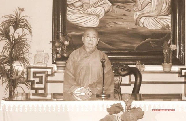 Một bậc Thầy từ ái, đức độ và có năng lực nhiếp chúng - Ảnh: Minh Thuận