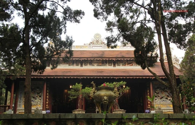 Ngôi chùa trầm mặc ở cố đô Ngôi chùa trầm mặc ở cố đô