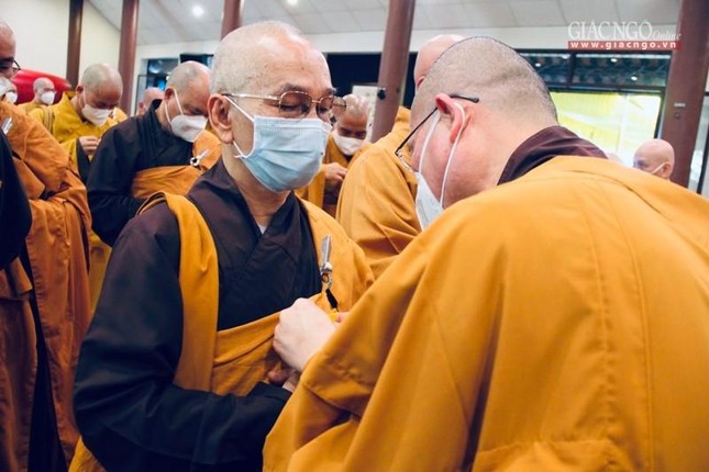 Theo nghi thức thiền môn tâm tang