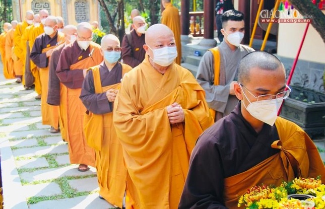 Đoàn chư Tăng TP.HCM có mặt tại chùa Từ Hiếu - cố đô Huế