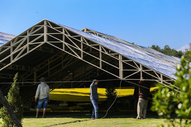 Dự tính, khu vực này có sức chứa hơn 2.000 người - Ảnh: Lê Hoài Nhân