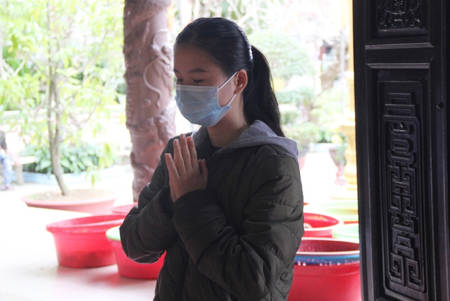 Ảnh ghi nhận tại chùa Huế