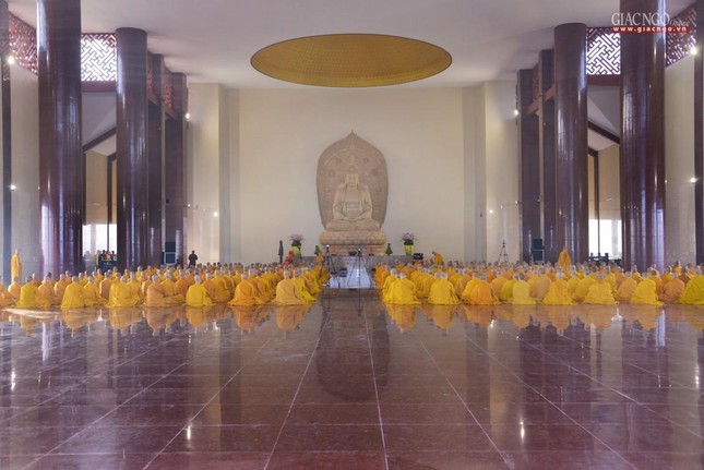 Chánh điện mới sẽ được đưa vào sử dụng trong mùa An cư PL.2566 - năm nay 2022