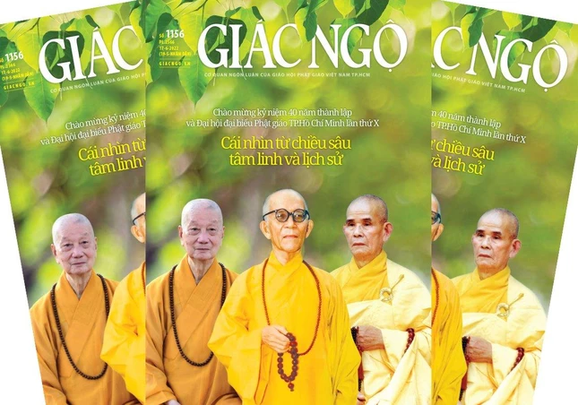 Báo xuất bản chào mừng Kỷ niệm 40 năm thành lập và Đại hội đại biểu Phật giáo TP.HCM lần thứ X, nhiệm kỳ 2022-2027