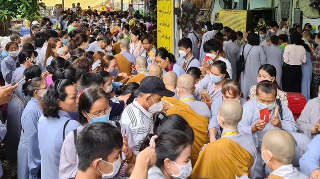 Đông đảo Phật tử tham dự