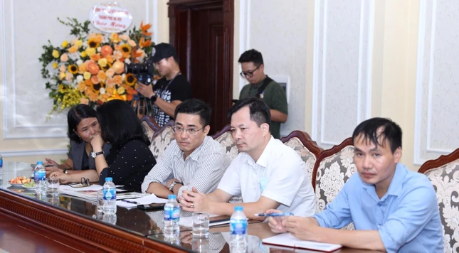 Tất cả cho sự thành công và tốt đẹp của đại hội - Ảnh: Công Minh