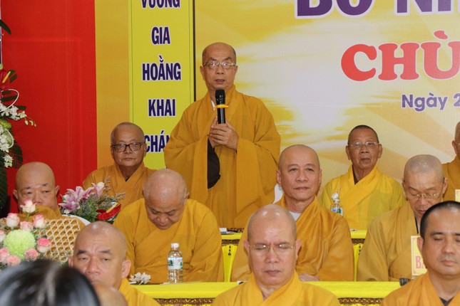 Hòa thượng Thích Nhựt Tấn ban đạo từ