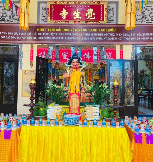 Linh vị thờ tại chùa Giác Sanh, quận 11