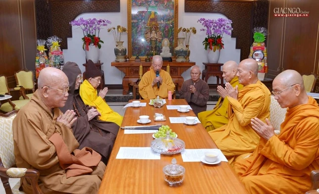 Chư tôn giáo phẩm Trưởng lão Ban Thường trực Hội đồng Chứng minh