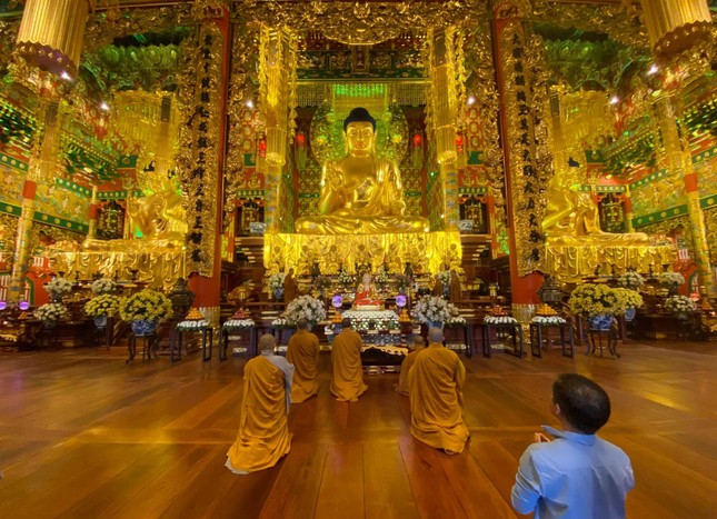 Chánh điện chùa Minh Thành hiện nay