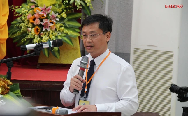 Ông Nguyễn Thanh Bình phát biểu