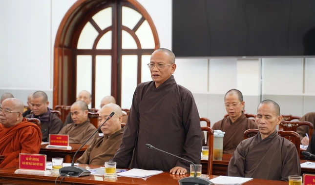 Hoà thượng Thích Quảng Hà, Phó Chủ tịch Hội đồng Trị sự GHPGVN phát biểu kiến nghị