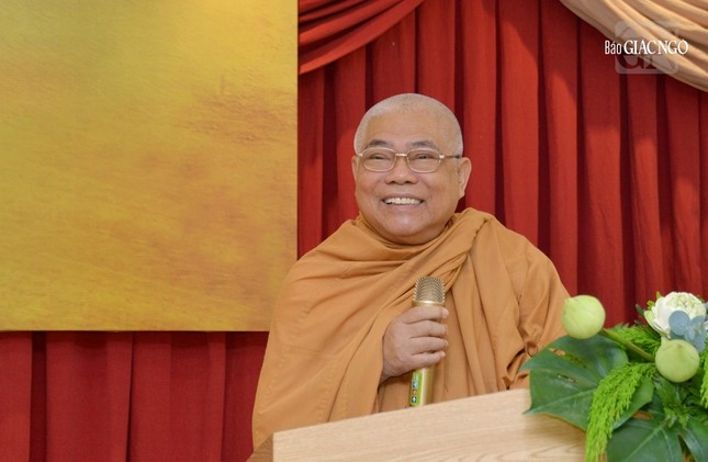 Hòa thượng Thích Giác Toàn bày tỏ niềm hoan hỷ Hòa thượng Thích Giác Toàn bày tỏ niềm hoan hỷ