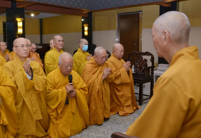 Hòa thượng Thích Thiện Minh, Trưởng ban Trị sự GHPGVN TP.Thủ Đức tác bạch