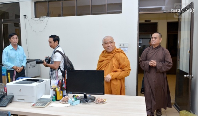 Thăm phòng Trị sự