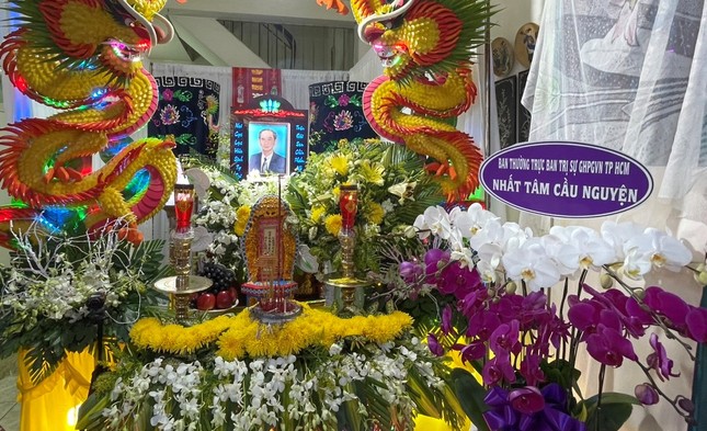 Tang lễ cố Phật tử Nguyễn Văn Thanh tổ chức tại tư gia