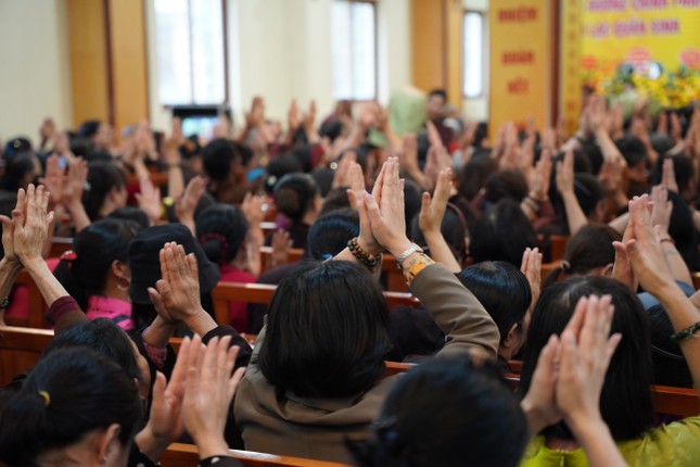 Hội nghị diễn ra ở hội trường chùa Quán Sứ, trụ sở của GHPGVN