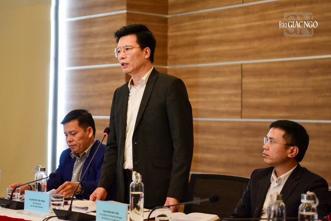 Ông Nguyễn Tiến Trọng, Phó Trưởng ban Tôn giáo Chính phủ thông báo về nội dung Sách trắng - Ảnh: Quỳnh Trang Ông Nguyễn Tiến Trọng, Phó Trưởng ban Tôn giáo Chính phủ thông báo về nội dung Sách trắng - Ảnh: Quỳnh Trang