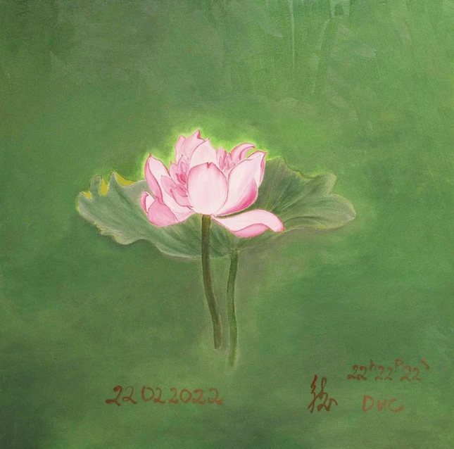 "Hẹn 200 năm sau", sơn dầu, tác phẩm của Kim Đức