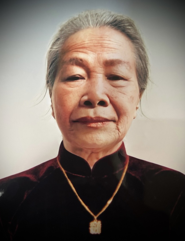 Chân dung cụ bà Phạm Thị Hoà, pháp danh Thường Lạc