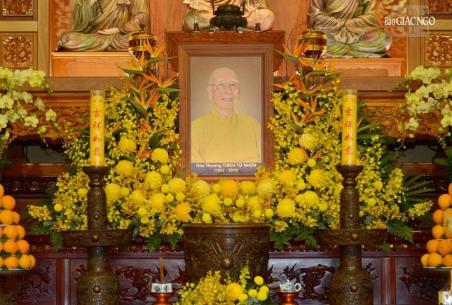 Chân dung cố Đại lão Hòa thượng Thích Từ Nhơn