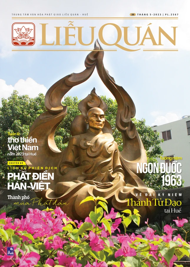 Bìa 1 ấn phẩm Liễu Quán 29 - Mỹ thuật: Mai Quế Vũ