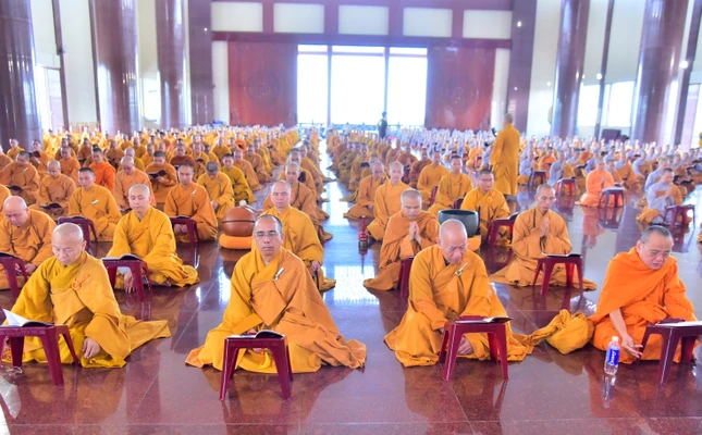 Tháng 5-2022, Trưởng lão Hòa thượng Thích Trí Quảng đã tổ chức lễ an vị Phật và kiết giới ở chánh điện mới