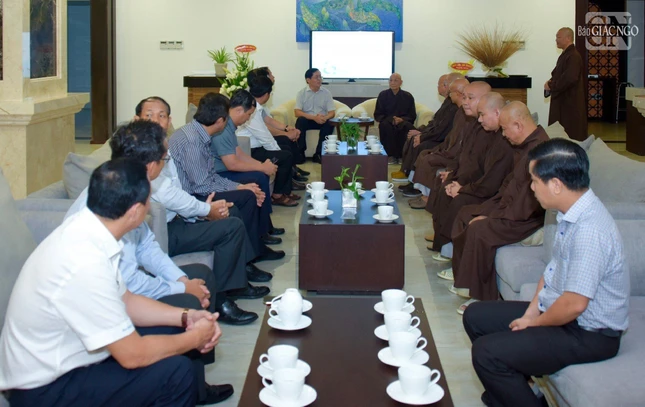 Quang cảnh buổi gặp mặt tại Côn Đảo