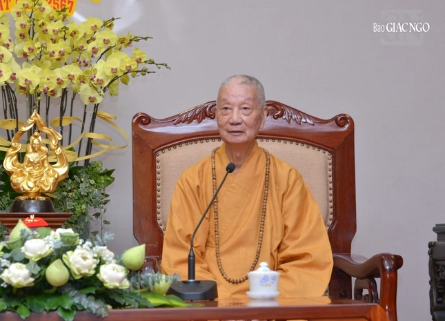 Đức Pháp chủ GHPGVN đáp từ